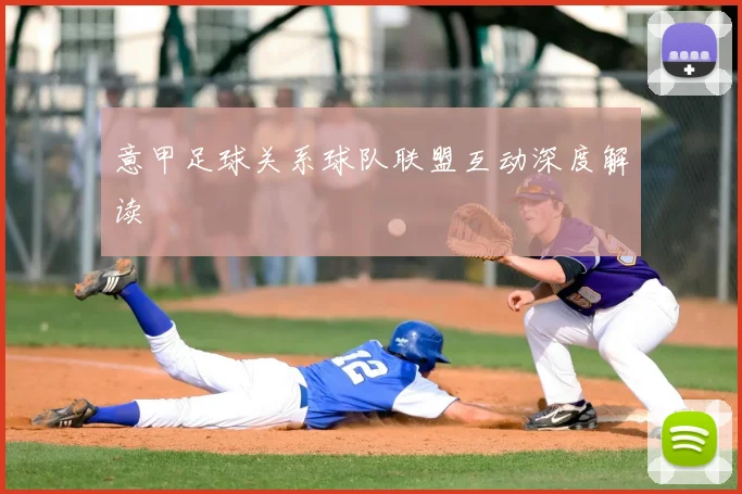 意甲足球关系球队联盟互动深度解读